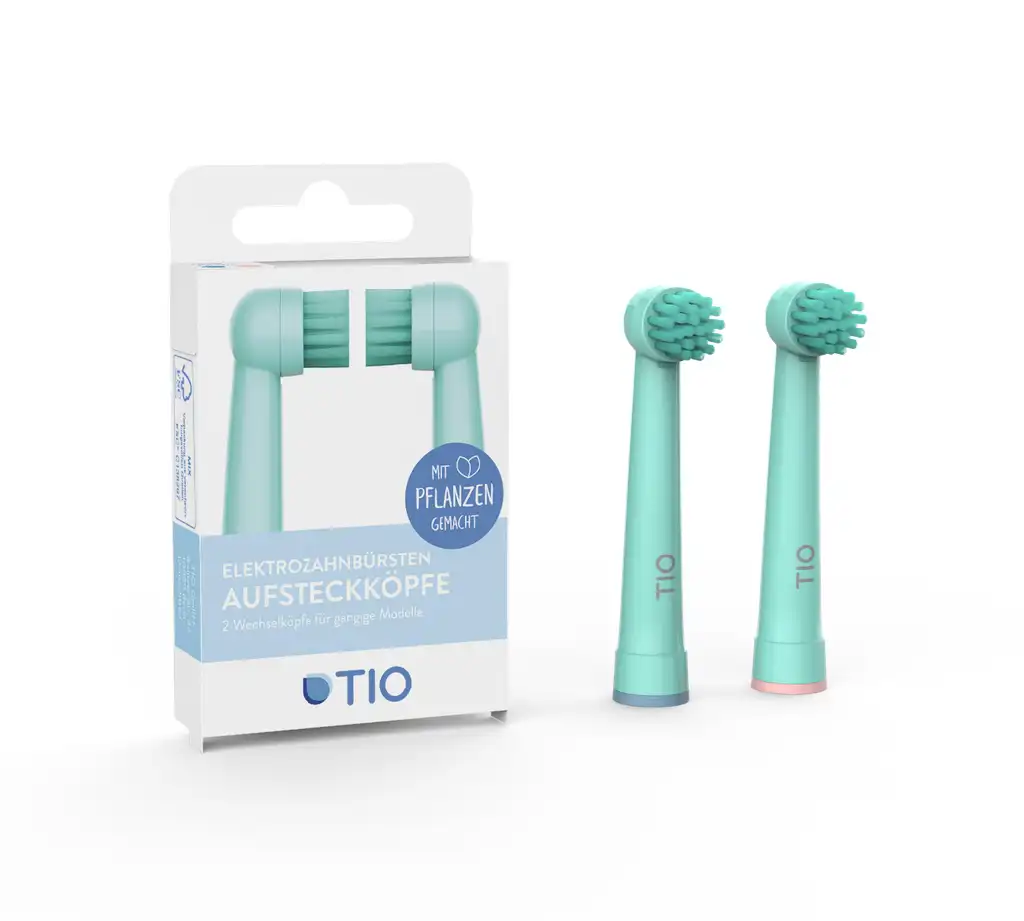 TIO TIOMATIK V02 - Aufsteckköpfe für elektrische Zahnbürsten ♥ Unverpackt  einkaufen 🌱 happyend